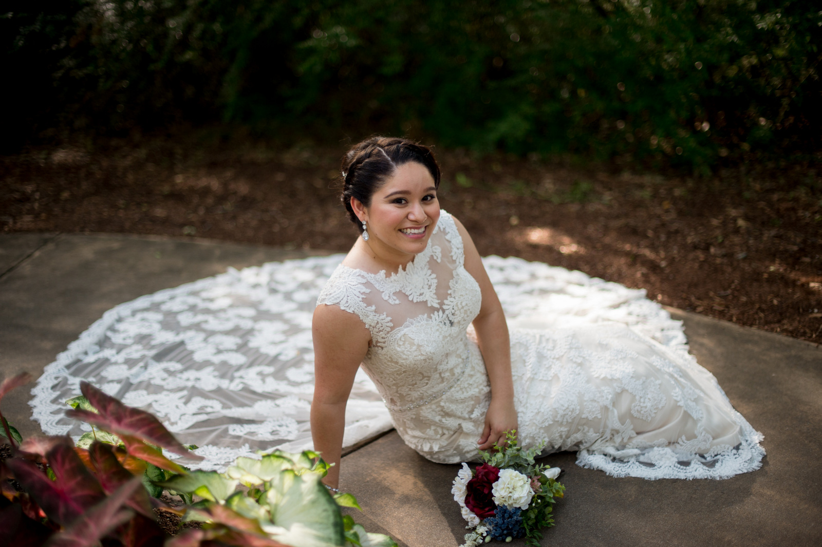 George H.W. Bush Library and Musem, College Station, TX bridal portrait photographer