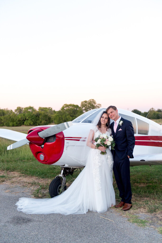 Aero Country Airport-T31 McKinney, TX wedding photographer